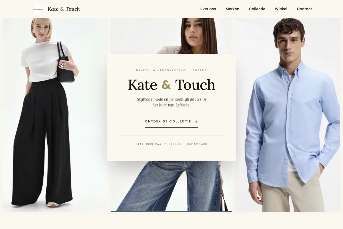 Kate & Touch website